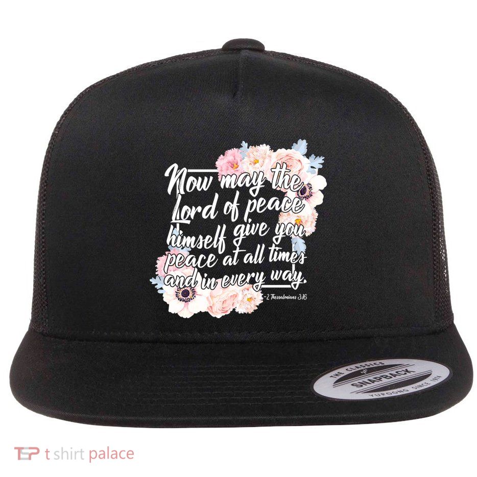 Lord of Peace Flat Bill Trucker Hat