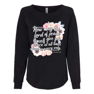 Lord of Peace Womens California Wash Sweatshirt