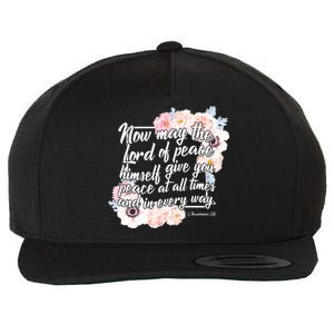 Lord of Peace Wool Snapback Cap