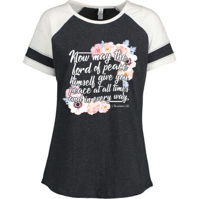 Lord of Peace Enza Ladies Jersey Colorblock Tee