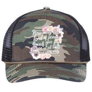 Lord of Peace Retro Rope Trucker Hat Cap