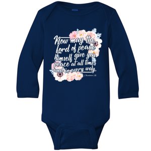 Lord of Peace Baby Long Sleeve Bodysuit