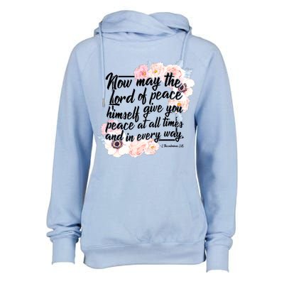 Lord of Peace Womens Funnel Neck Pullover Hood