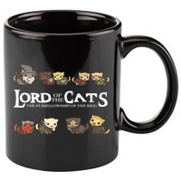 Lord Of The Cats The Furrllowship Of The Ring 11oz C Handle Ceramic Mug