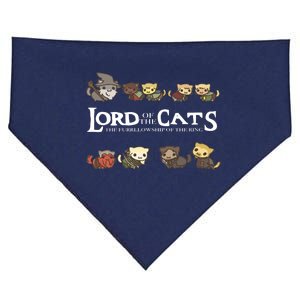 Lord Of The Cats The Furrllowship Of The Ring USA-Made Doggie Bandana