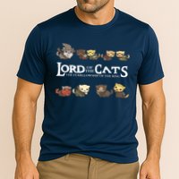 Lord Of The Cats The Furrllowship Of The Ring Cooling Performance Crew T-Shirt