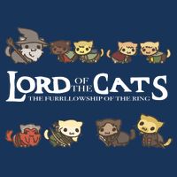 Lord Of The Cats The Furrllowship Of The Ring Cooling Performance Crew T-Shirt