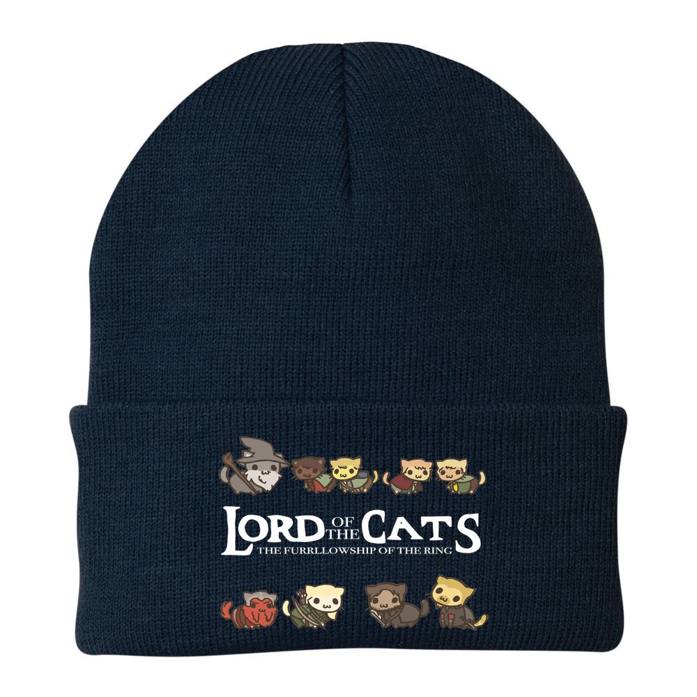 Lord Of The Cats The Furrllowship Of The Ring Beanie