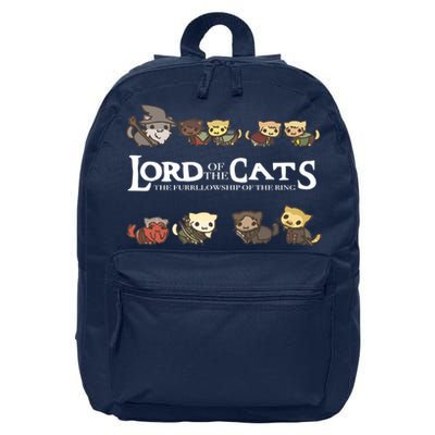Lord Of The Cats The Furrllowship Of The Ring 16 in Basic Backpack