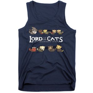 Lord Of The Cats The Furrllowship Of The Ring Tank Top