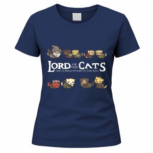 Lord Of The Cats The Furrllowship Of The Ring Women's T-Shirt