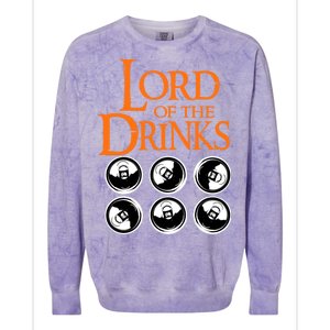 Lord Of The Drinks Colorblast Crewneck Sweatshirt