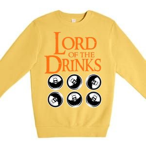 Lord Of The Drinks Premium Crewneck Sweatshirt