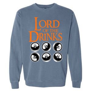 Lord Of The Drinks Garment-Dyed Sweatshirt