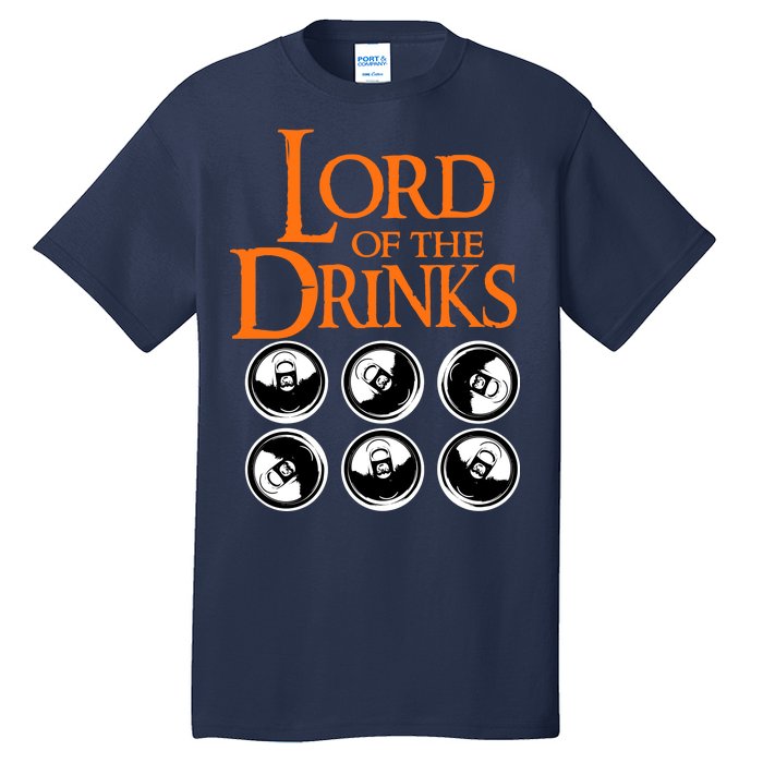 Lord Of The Drinks Tall T-Shirt