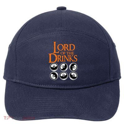 Lord Of The Drinks 7-Panel Snapback Hat