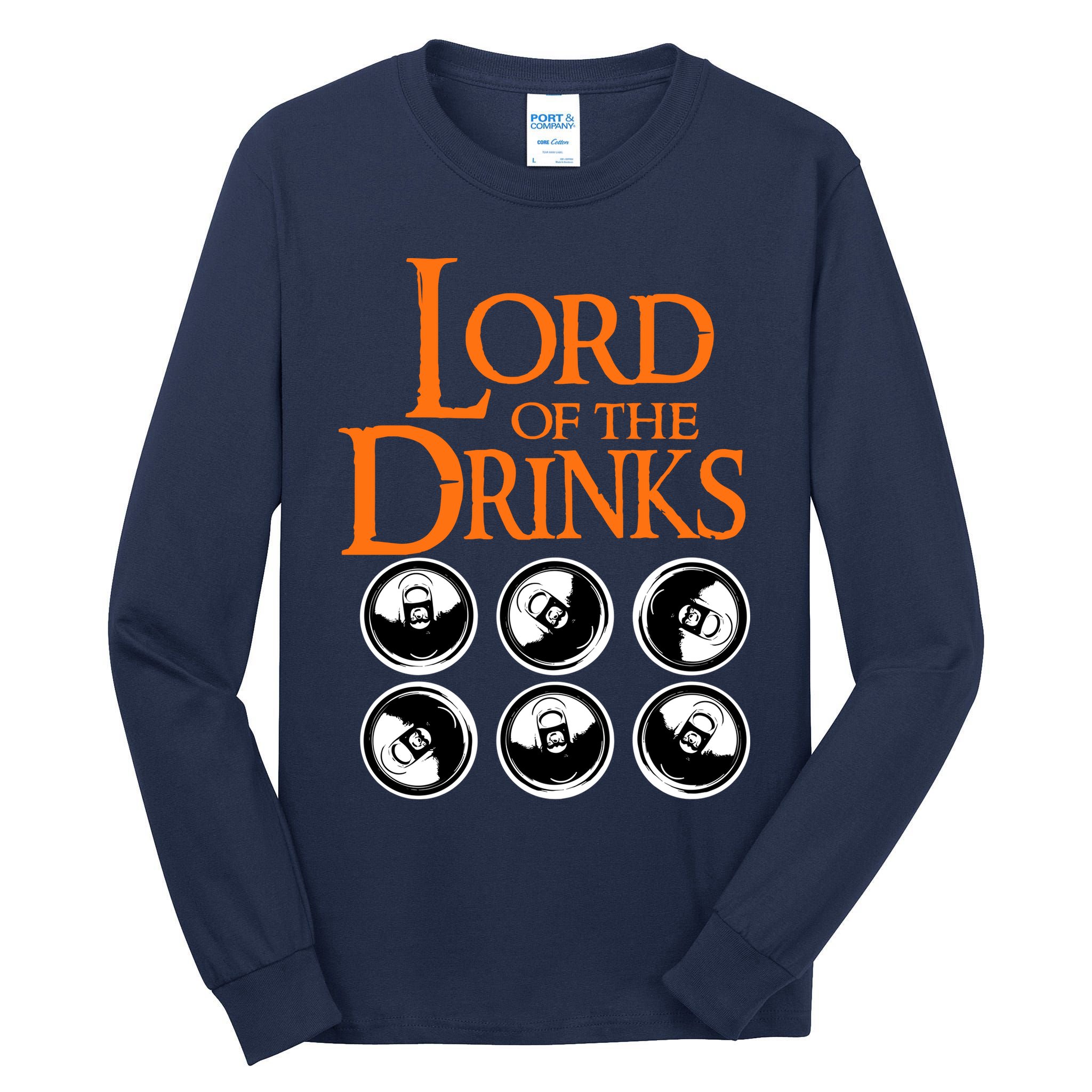 Lord Of The Drinks Tall Long Sleeve T-Shirt