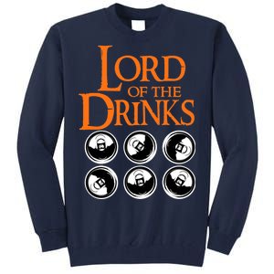 Lord Of The Drinks Tall Sweatshirt