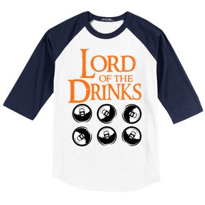 Lord Of The Drinks Baseball Sleeve Shirt