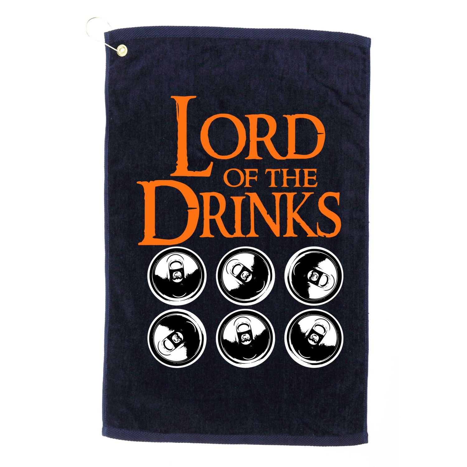 Lord Of The Drinks Golf Towel