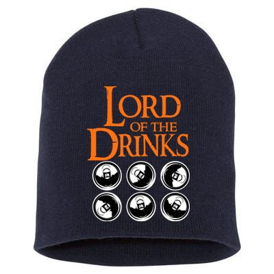 Lord Of The Drinks Short Acrylic Beanie