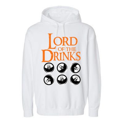 Lord Of The Drinks Garment-Dyed Fleece Hoodie