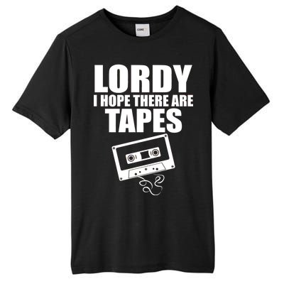 Lordy I Hope There Are Tapes Comey Catchphrase Tall Fusion ChromaSoft Performance T-Shirt