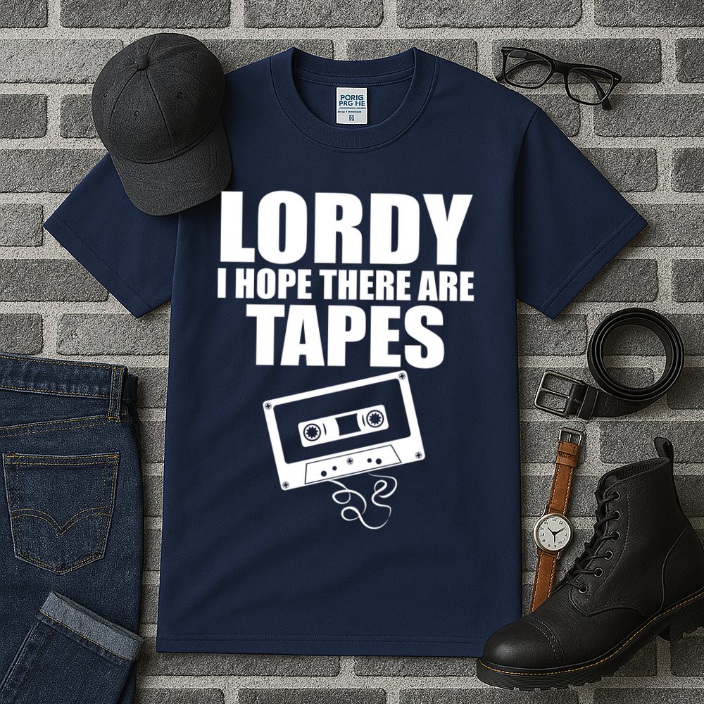Lordy I Hope There Are Tapes Comey Catchphrase Tall T-Shirt