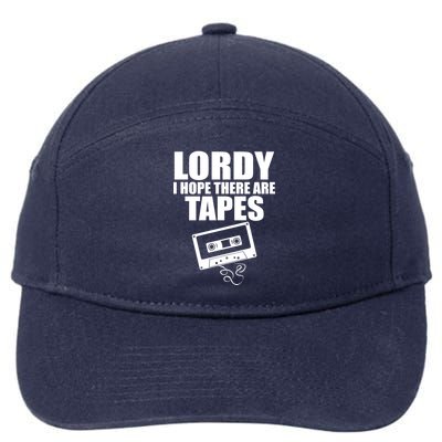 Lordy I Hope There Are Tapes Comey Catchphrase 7-Panel Snapback Hat