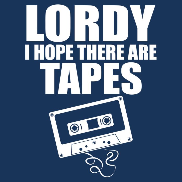Lordy I Hope There Are Tapes Comey Catchphrase Flat Bill Trucker Hat