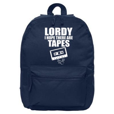 Lordy I Hope There Are Tapes Comey Catchphrase 16 in Basic Backpack