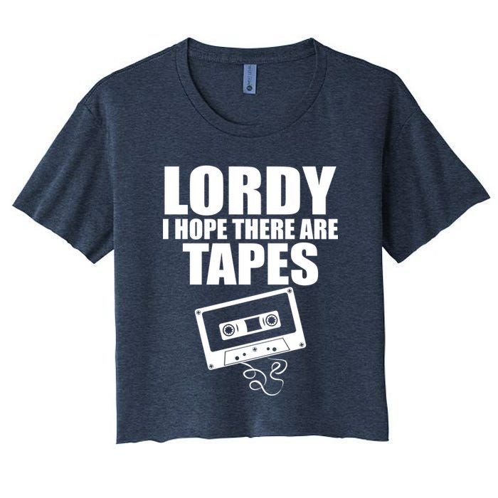 Lordy I Hope There Are Tapes Comey Catchphrase Crop Top