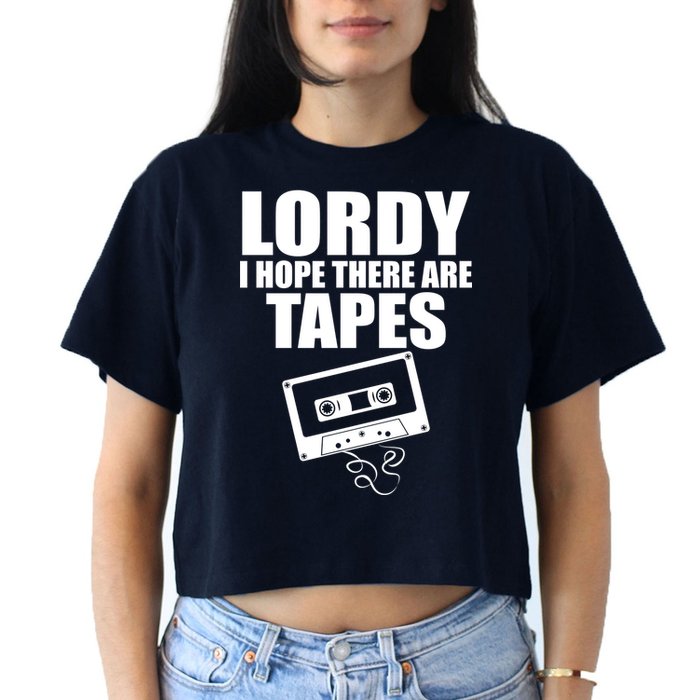 Lordy I Hope There Are Tapes Comey Catchphrase Crop Top