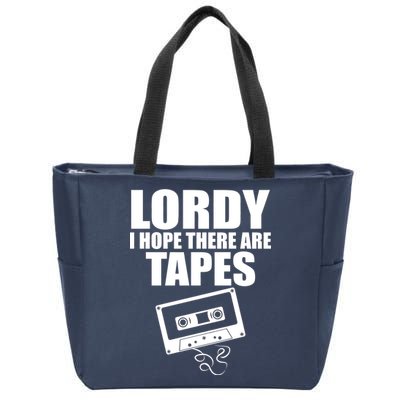 Lordy I Hope There Are Tapes Comey Catchphrase Zip Tote Bag