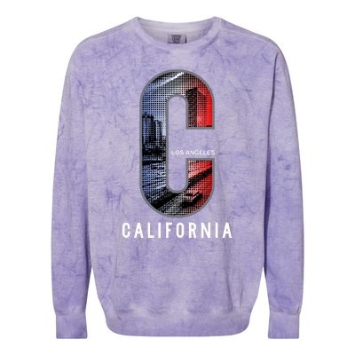 Los Angeles Colorblast Crewneck Sweatshirt