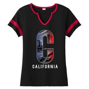 Los Angeles Ladies Halftime Notch Neck Tee