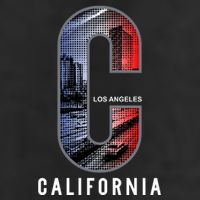 Los Angeles 11oz C Handle Ceramic Mug