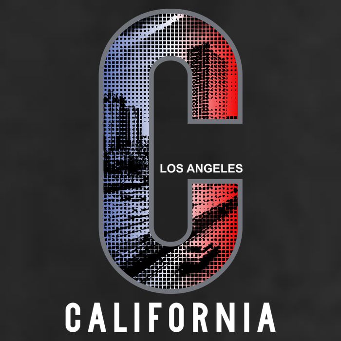 Los Angeles 11oz C Handle Ceramic Mug