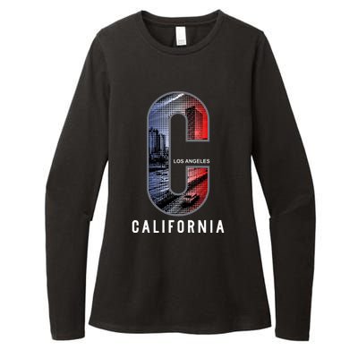 Los Angeles Womens CVC Long Sleeve Shirt