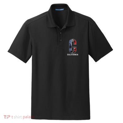 Los Angeles Dry Zone Grid Polo