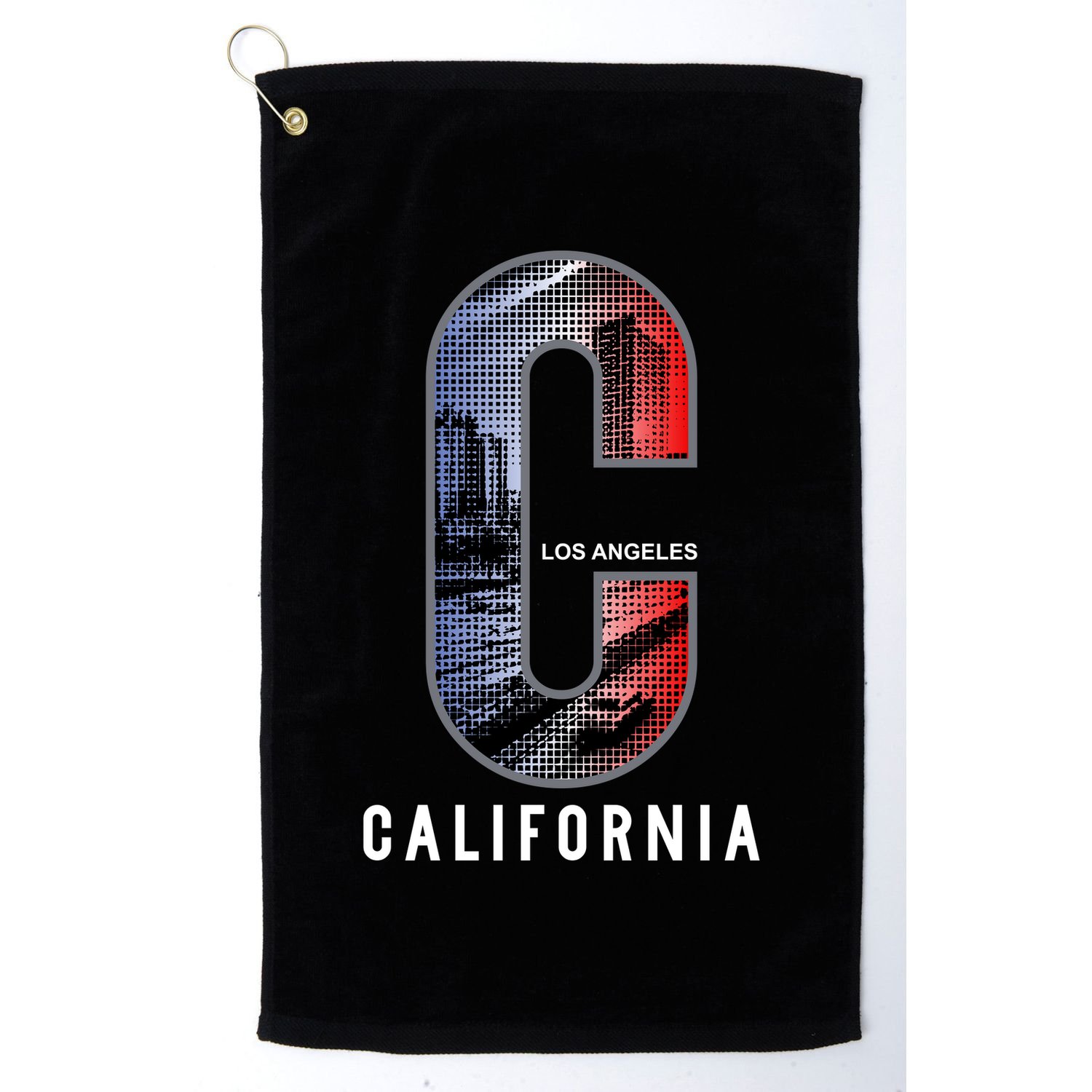 Los Angeles Golf Towel