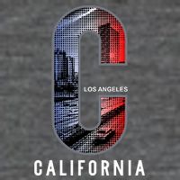 Los Angeles 7 Panel Mesh Trucker Snapback Hat
