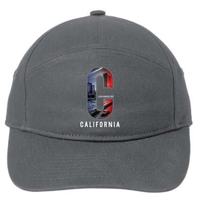 Los Angeles 7-Panel Snapback Hat