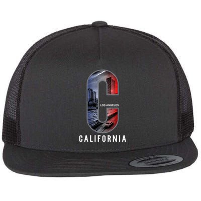 Los Angeles Flat Bill Trucker Hat