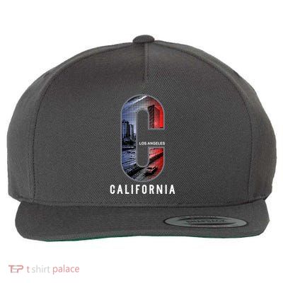 Los Angeles Wool Snapback Cap