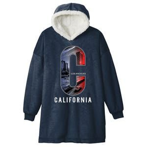 Los Angeles Hooded Wearable Blanket