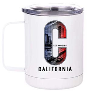 Los Angeles 12 oz Stainless Steel Tumbler Cup