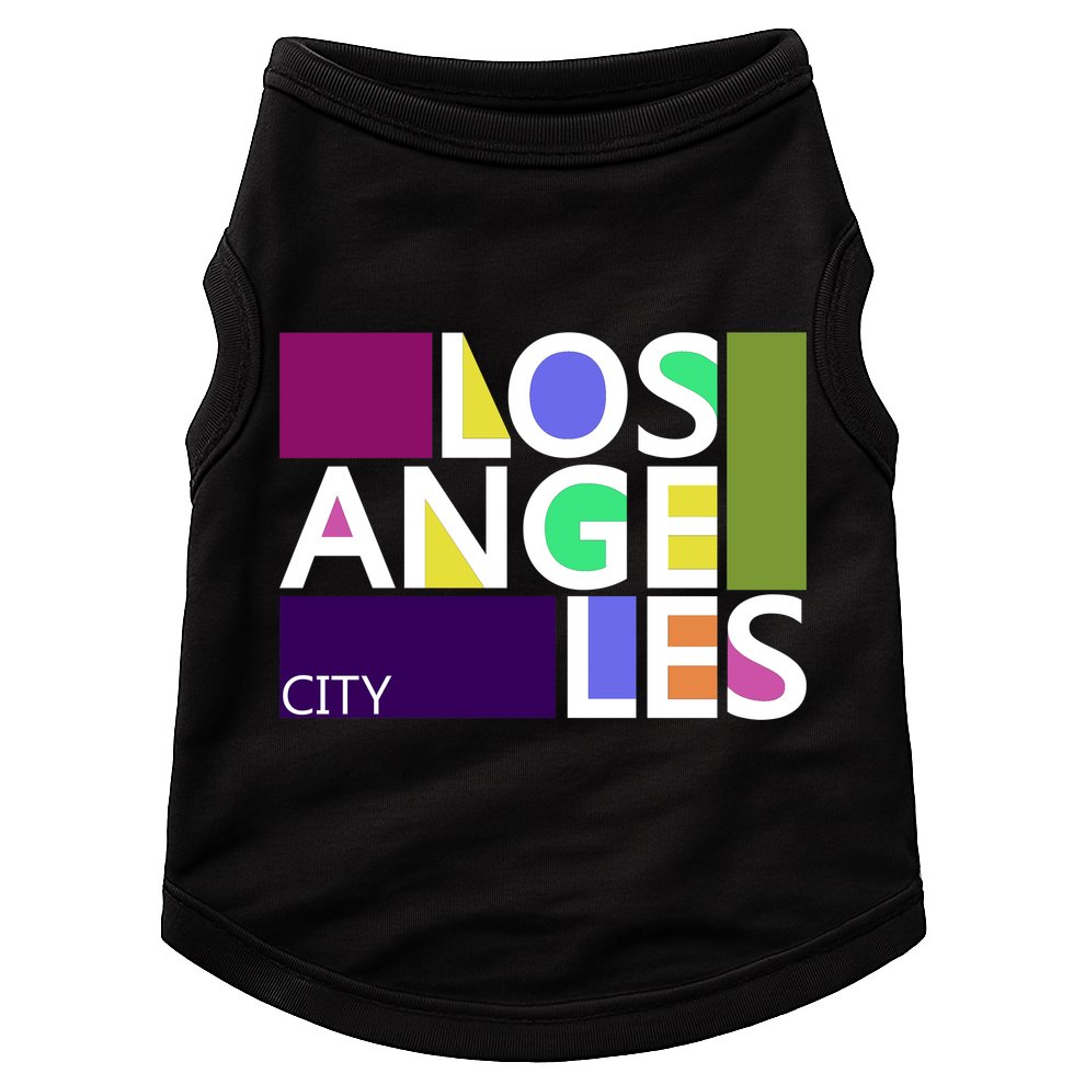 Los Angeles 1980's Logo Doggie Tank