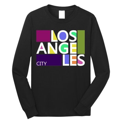 Los Angeles 1980's Logo Long Sleeve Shirt