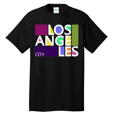 Los Angeles 1980's Logo Tall T-Shirt